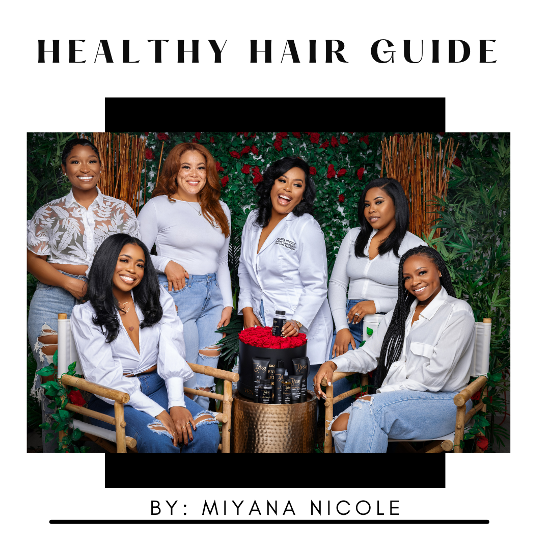 Healthy Hair Guide, Regimen & Calendar