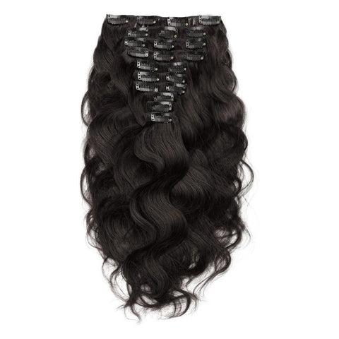 Raw Indian Wavy Clip Ins