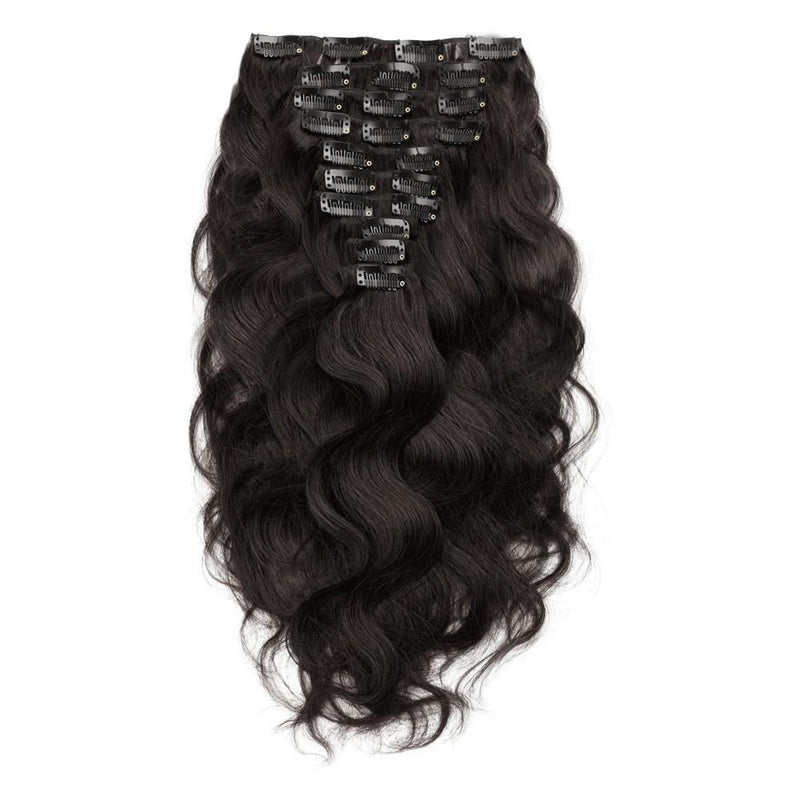 Raw Indian Wavy Clip Ins